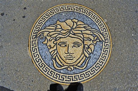 versace design face|Versace greek mythology.